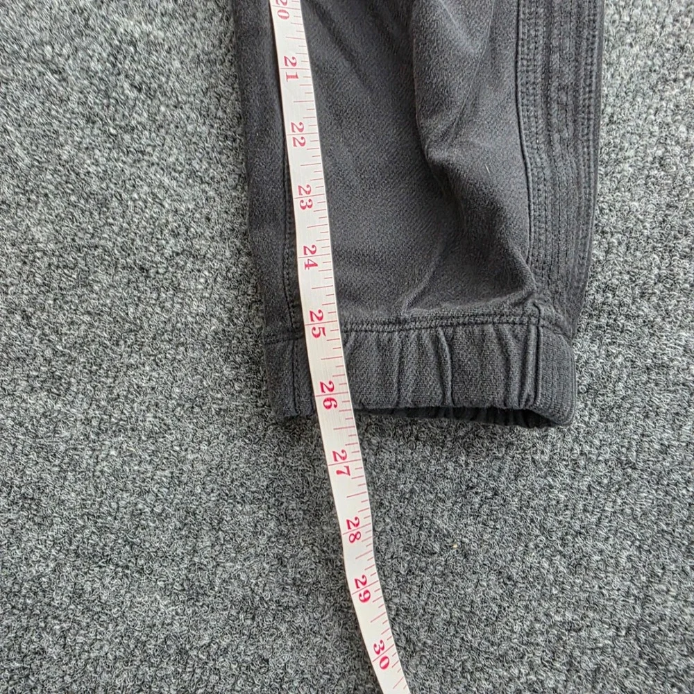 Athleta Joggers Pants Textured Side Stripe Drawstring Pockets XS Gray Womens - Picture 8 of 8